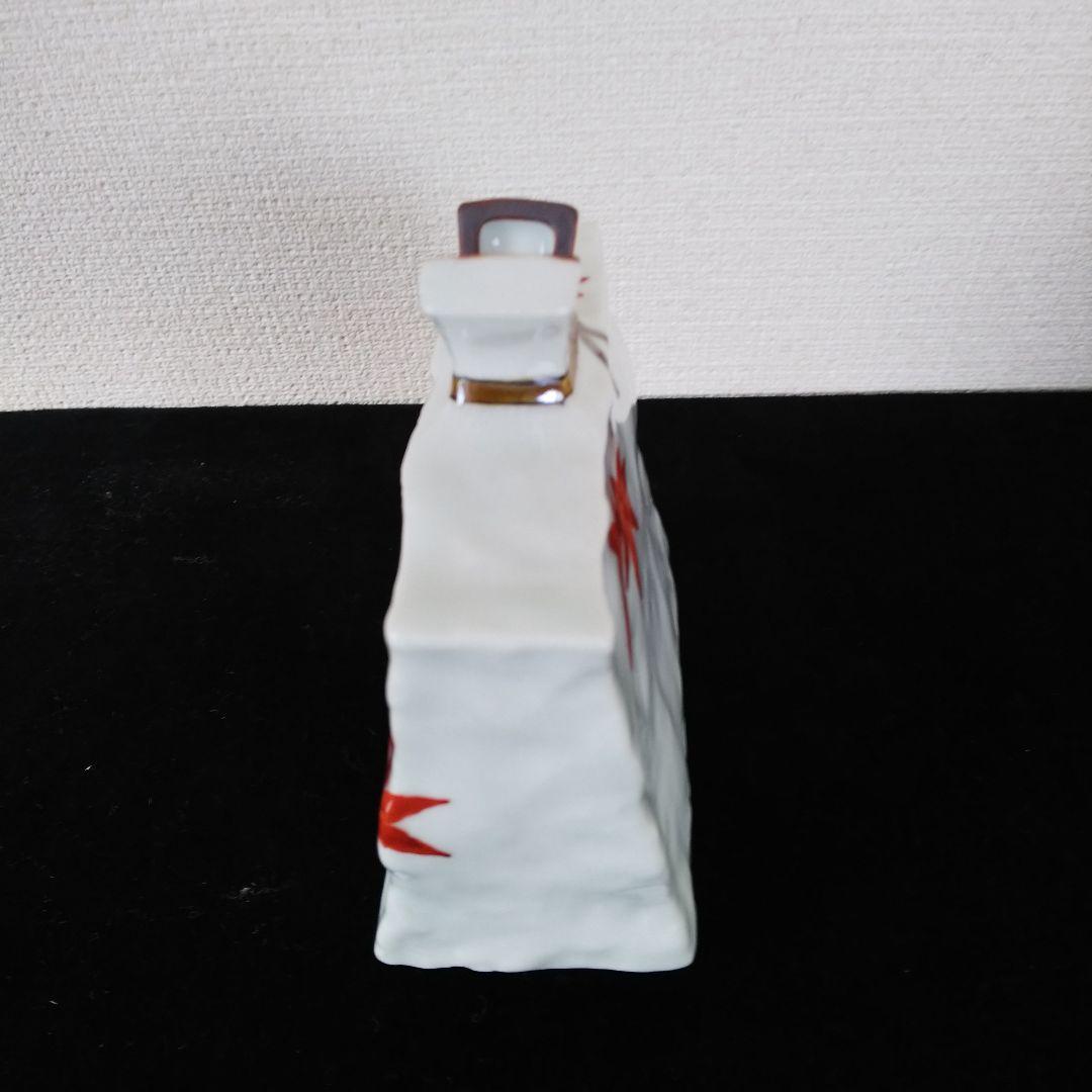 九谷焼 山田義明 小壷 紅葉に尉鶲