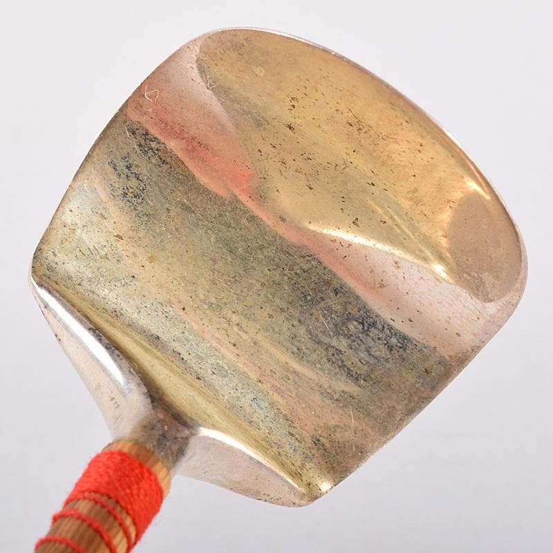 茶道具 金工師 木村清五郎造 南鐐 灰匙 三本組 約63g 共箱