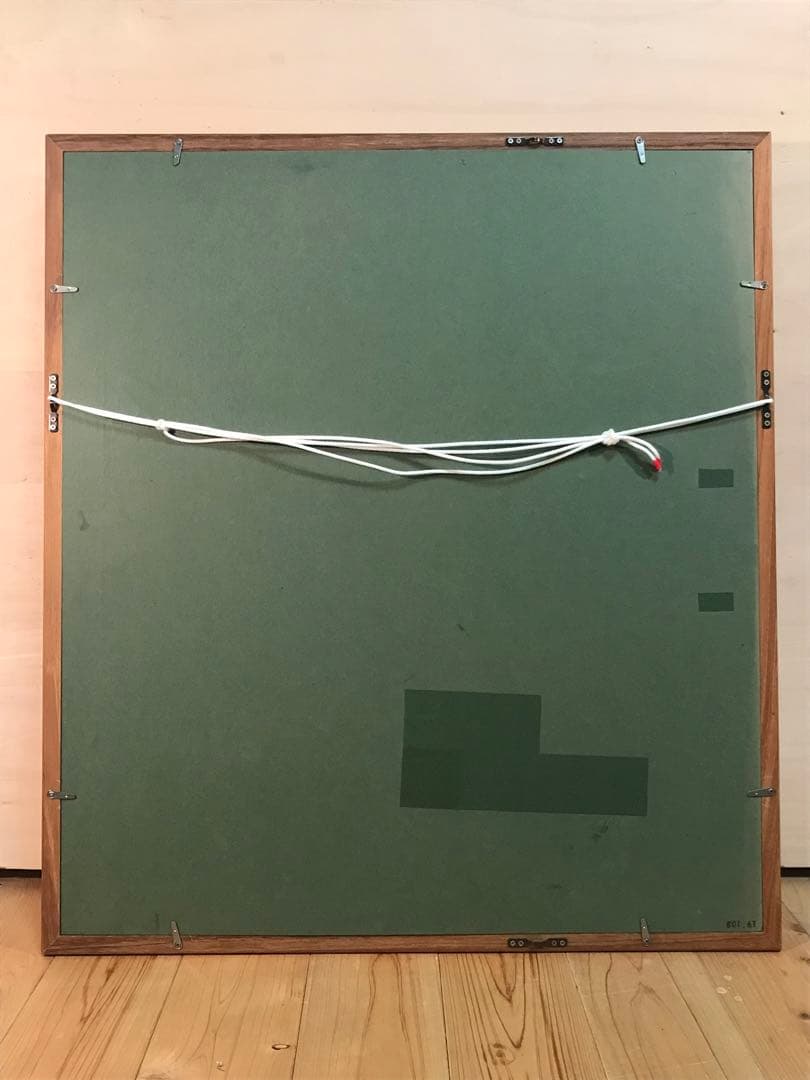 荒木義太郎「トーシューズ履くバレリーナ」油彩Ｆ１０号　画面右下に直筆サイン有り