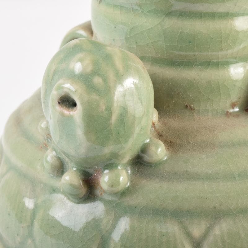 中国 龍泉窯 青磁 神獣口 執壷 水注 C 6958 - メルカリ