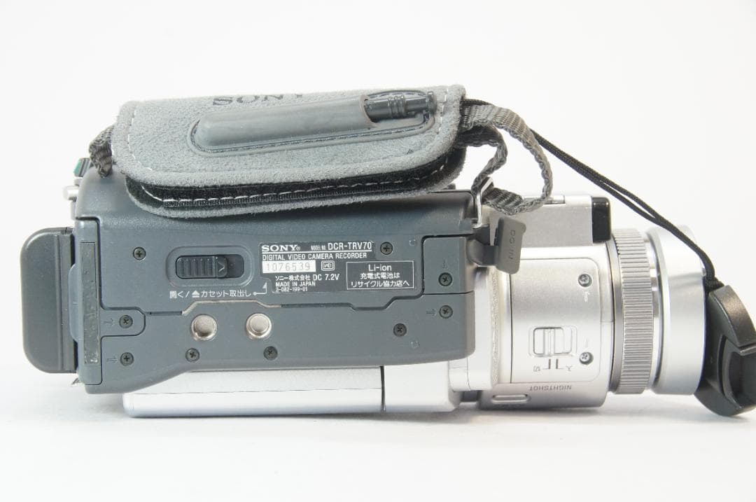 【動作美品】 SONY DCR-TRV70 MiniDV ビデオカメラ ダビング