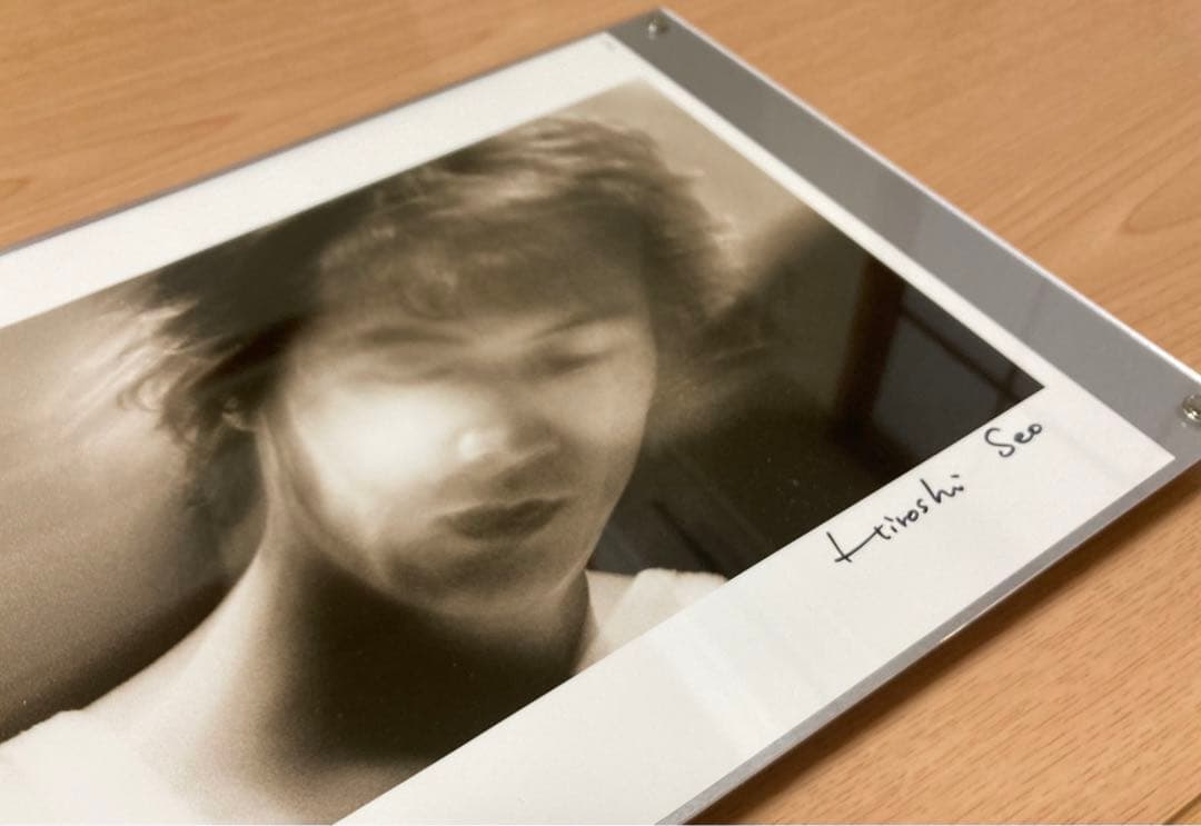 福山雅治写真（額入り）＊瀬尾浩司撮影