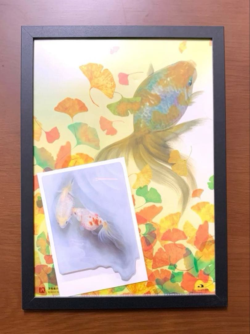 深堀隆介 金魚 A4クリアファイル ポストカード セット - メルカリ