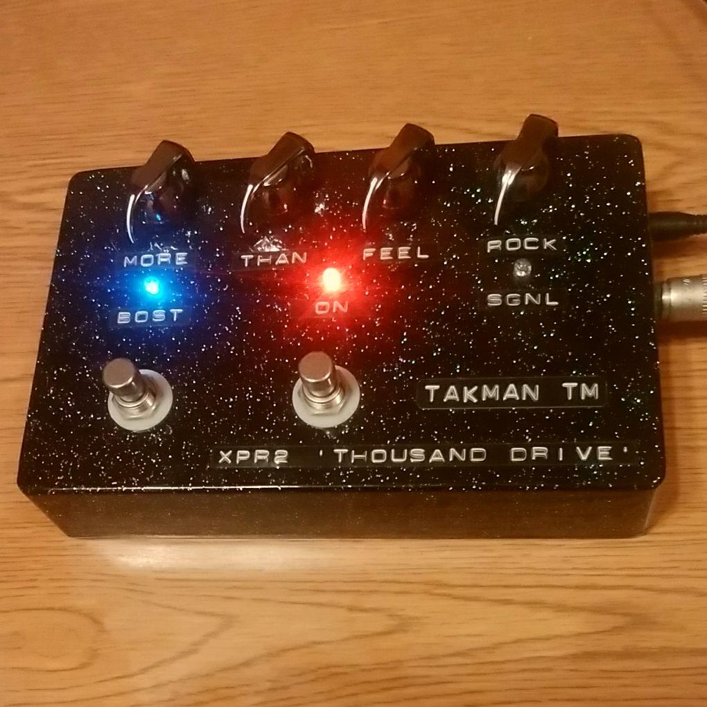 超貴重・入手困難】TAKMAN XPR2 歪みエフェクター 松本孝弘