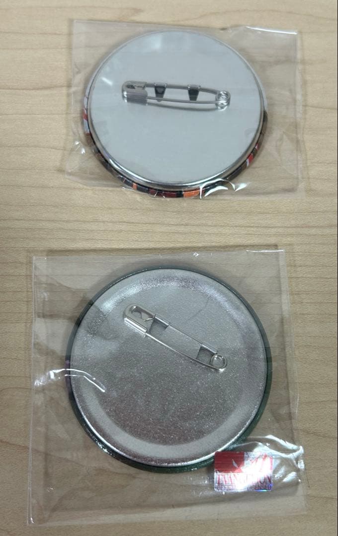 エヴァンゲリオン 缶バッジ セット。