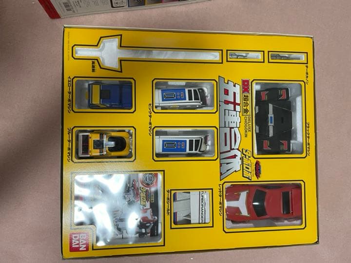 【絶版】【箱一部破れ】ターボロボ　ターボレンジャー　超合金