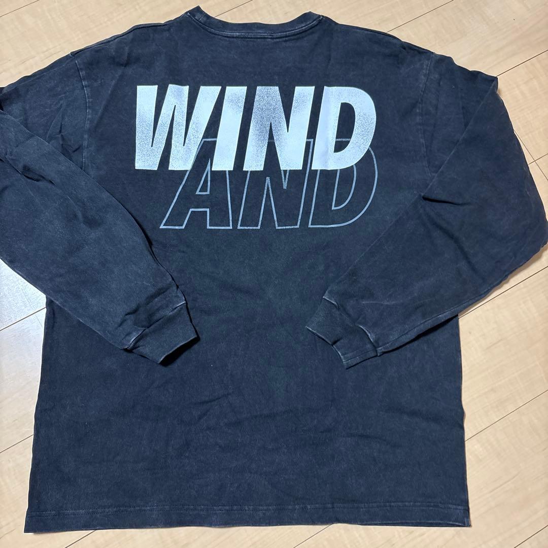 WIND AND SEA XLサイズ Windandsea SEA ロンT ヴィンテージ加工XL