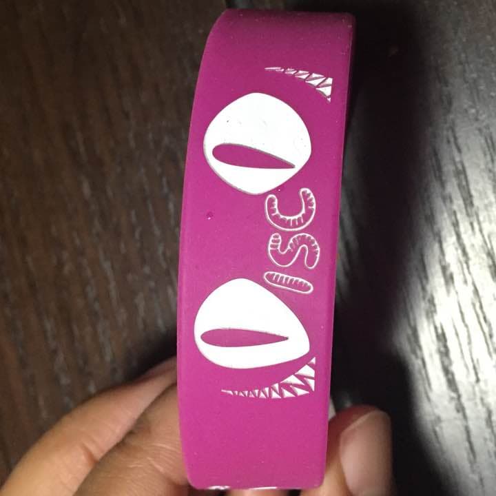 ☆売り切れました☆the telephones ラバーバンド パープル☆