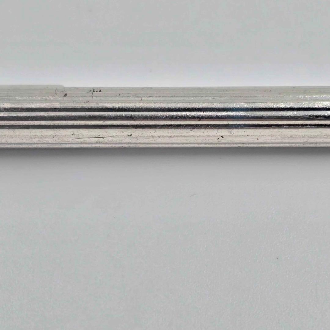 筆記具 Cartier カルティエ トリニティボールペン シルバー×レッド系