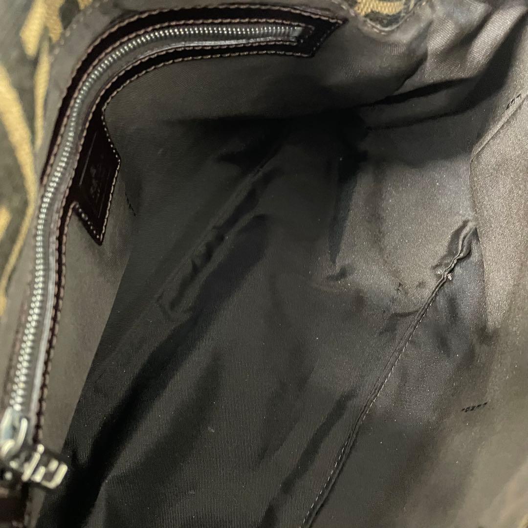 【TK】FENDI フェンディ マンマバケット ワンショルダーバッグ ズッカ柄