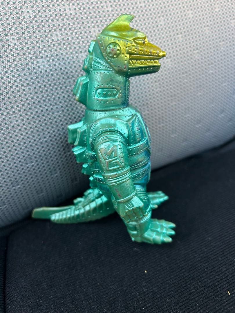 メカゴジラ 当時物 ブルマァク ソフビ 珍色 レアカラー