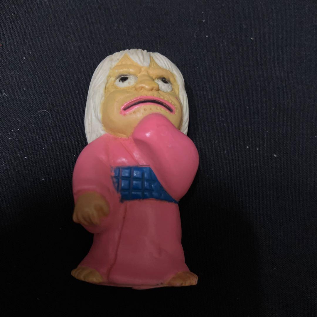 希少‼︎ 1985年製 ゲゲゲの鬼太郎 砂かけババアの指人形【JAPAN刻印