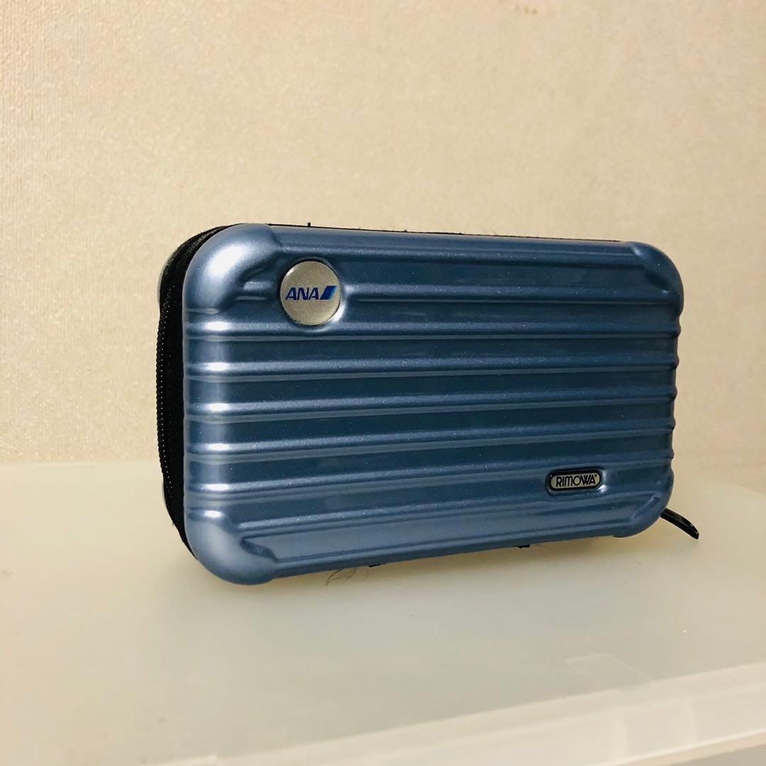 F2希少✨ANA RIMOWA コラボ ファーストクラスアメニティポーチ 非売品