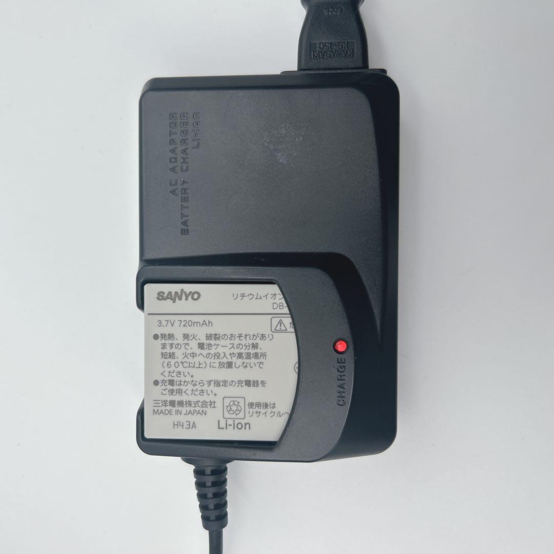 【動作確認済】SANYO Xacti DMX-C1 バッテリー 充電器付属