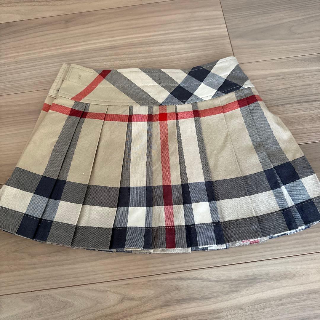 【美品♡すぐ発送】バーバリー ノバチェック プリーツスカート