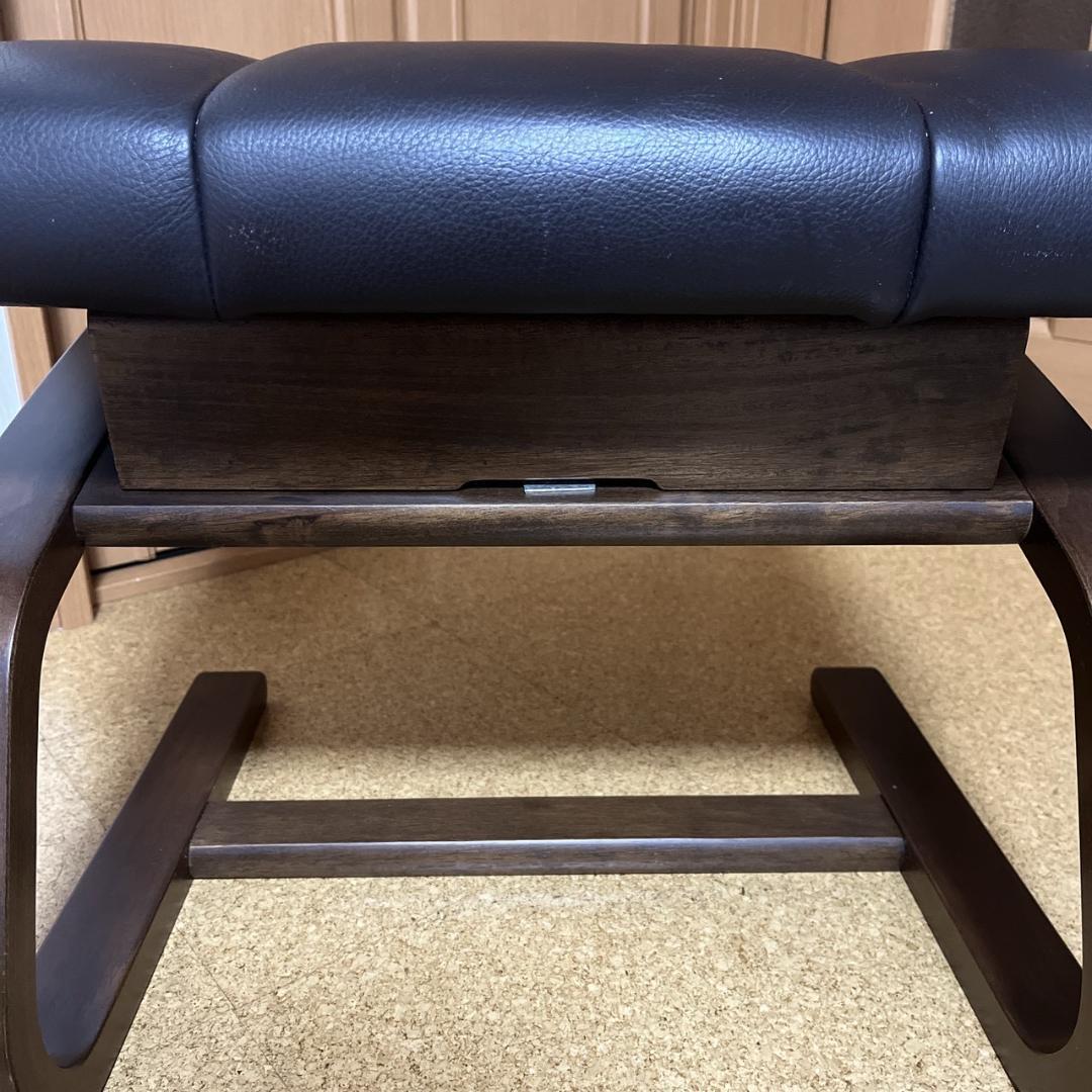 冨士ファニチア オットマン 2way スツール 椅子 レザー