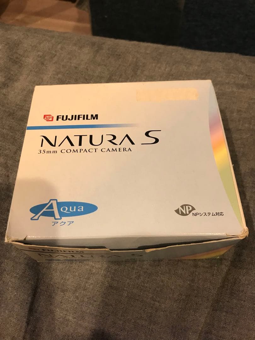動作確認済み】フィルムカメラ FUJI FILM NATURA S アクア