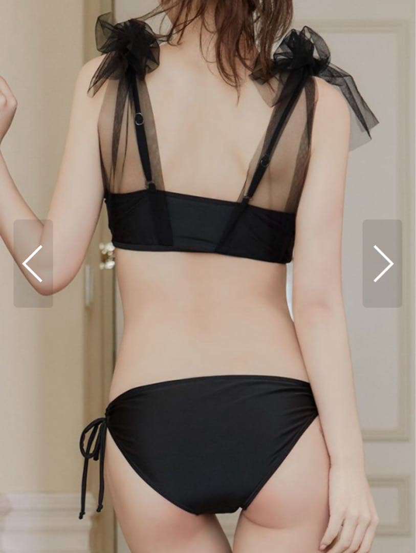 チュールリボンバストアップビキニ sugar