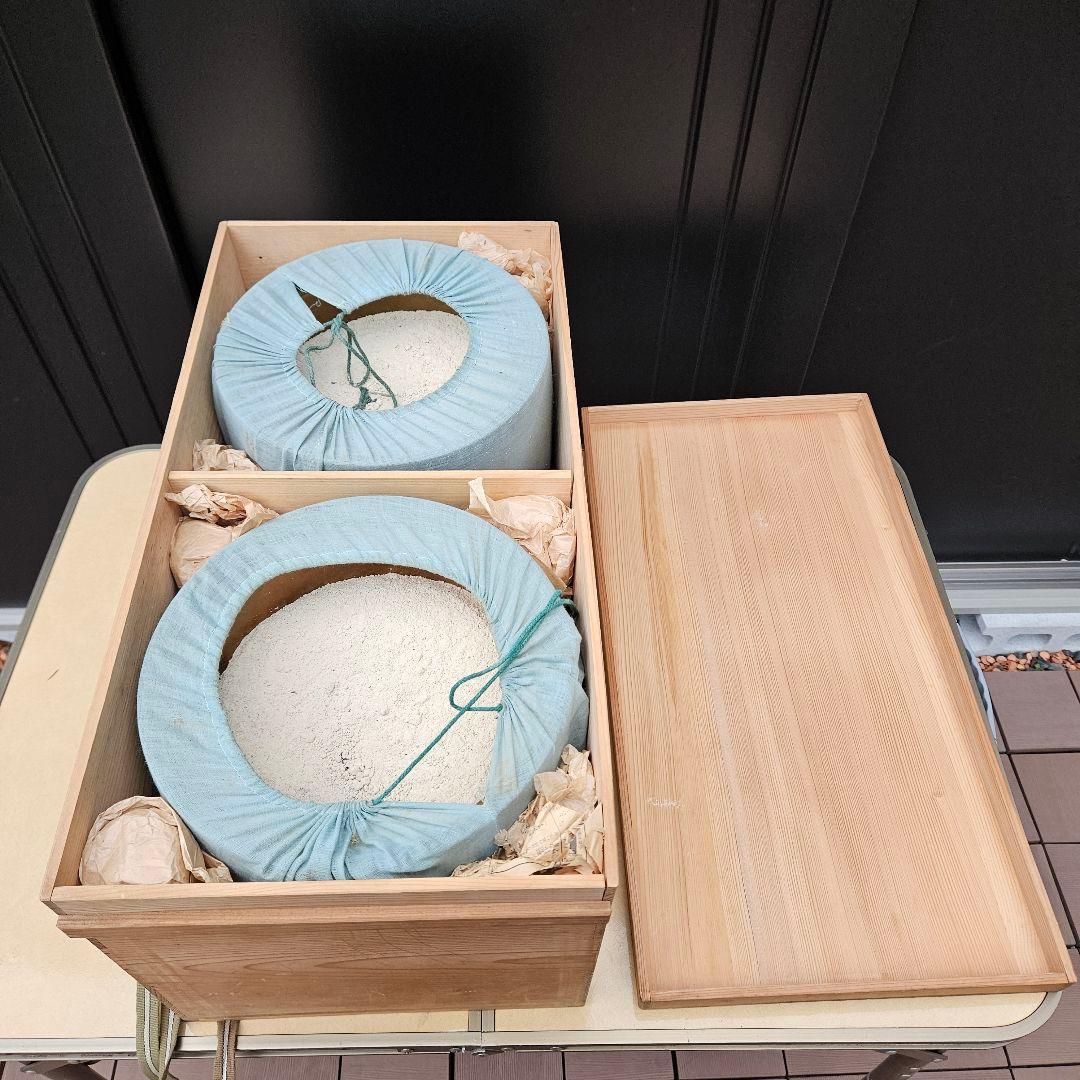 曙塗 漆塗 手あぶり火鉢 一対 直径27cm 高さ26cm 共箱付