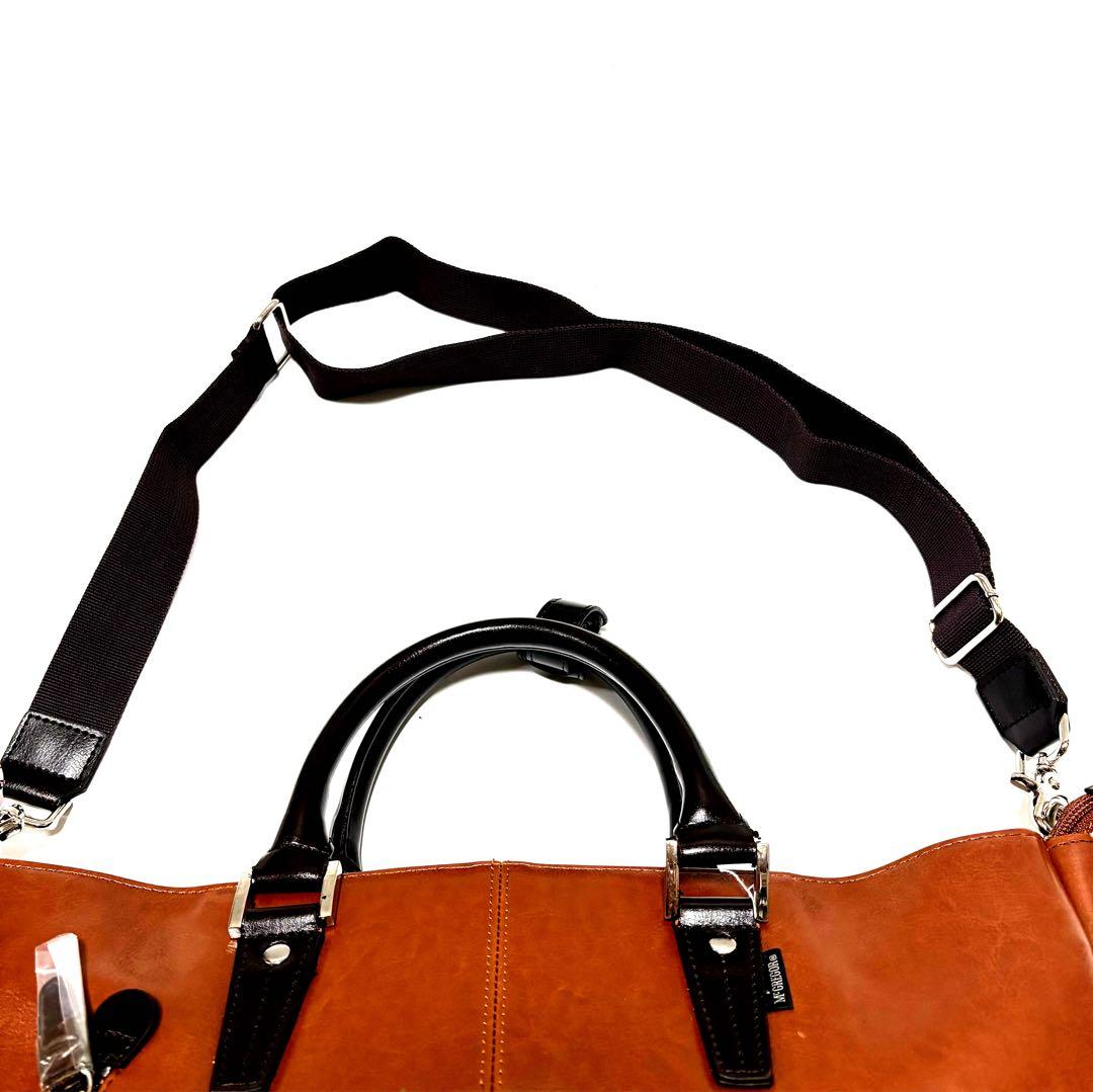 MCGREGOR 2WAYバッグ ショルダーバッグ バッグ レザー ブラウン