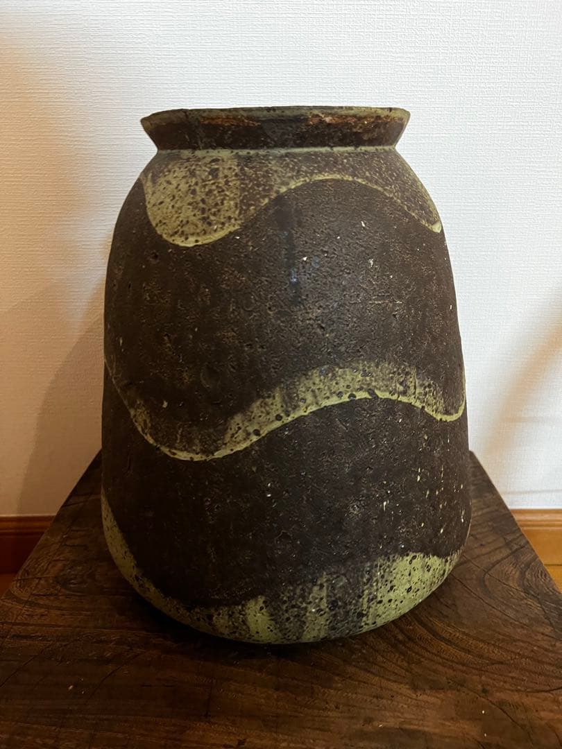 山田義力 特大壺 大嶺實清 大嶺工房