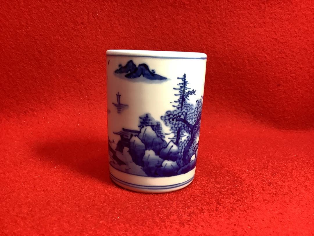 火入　染付　平安祥堂【中古美品】