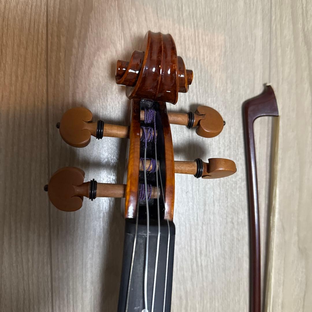 バイオリン 本体 木製 茶色