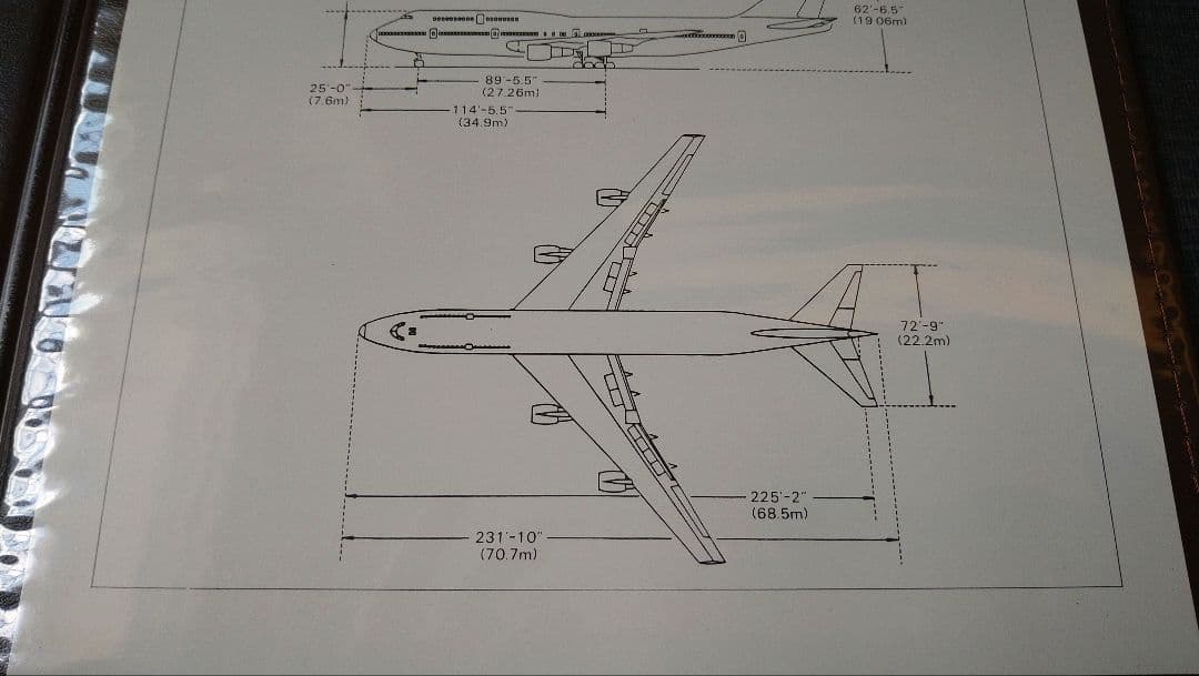 ポケットモンスター ボーイング747 模型 1/100