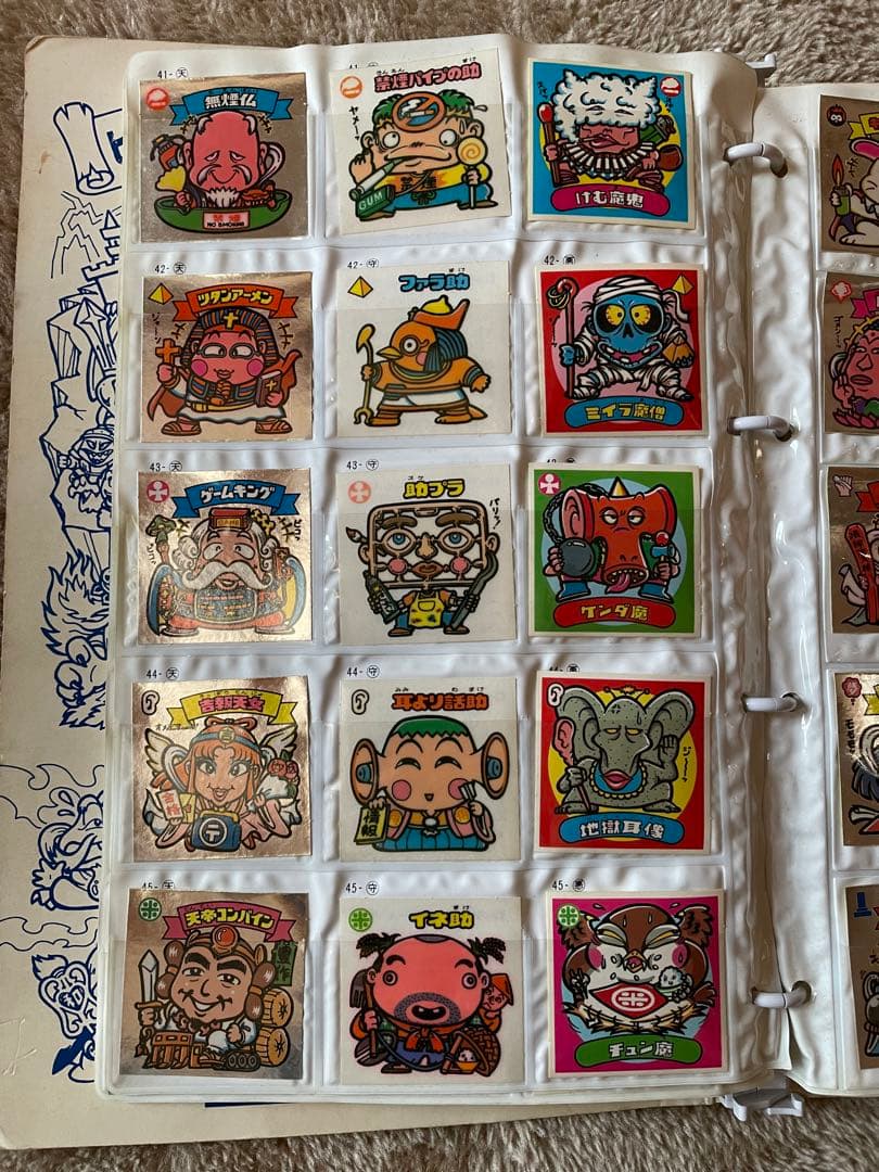 旧ビックリマン　懸賞版　ビックアルバム　次界編　ビックリマンシール　悪魔vs天使