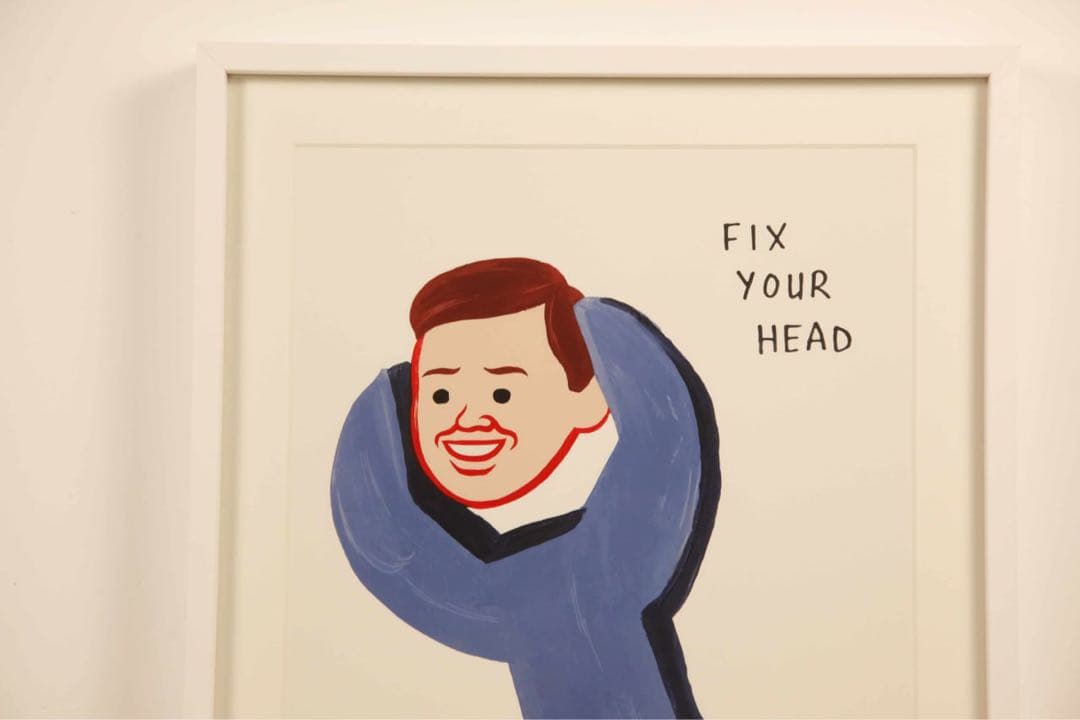 Joan Cornella 「Untitled (FIX YOUR HEAD)」 Joan Cornellà: Send