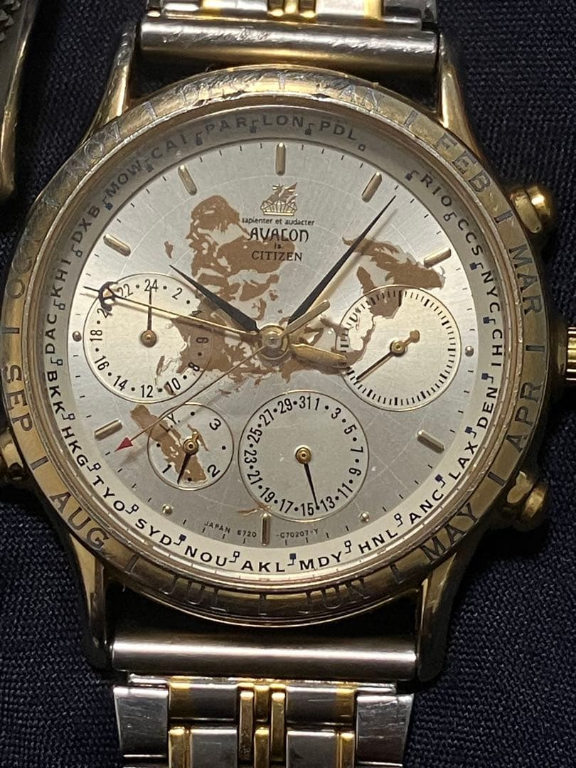 citizen ダイバー　avalon アバロン　ジャンク　まとめ時計