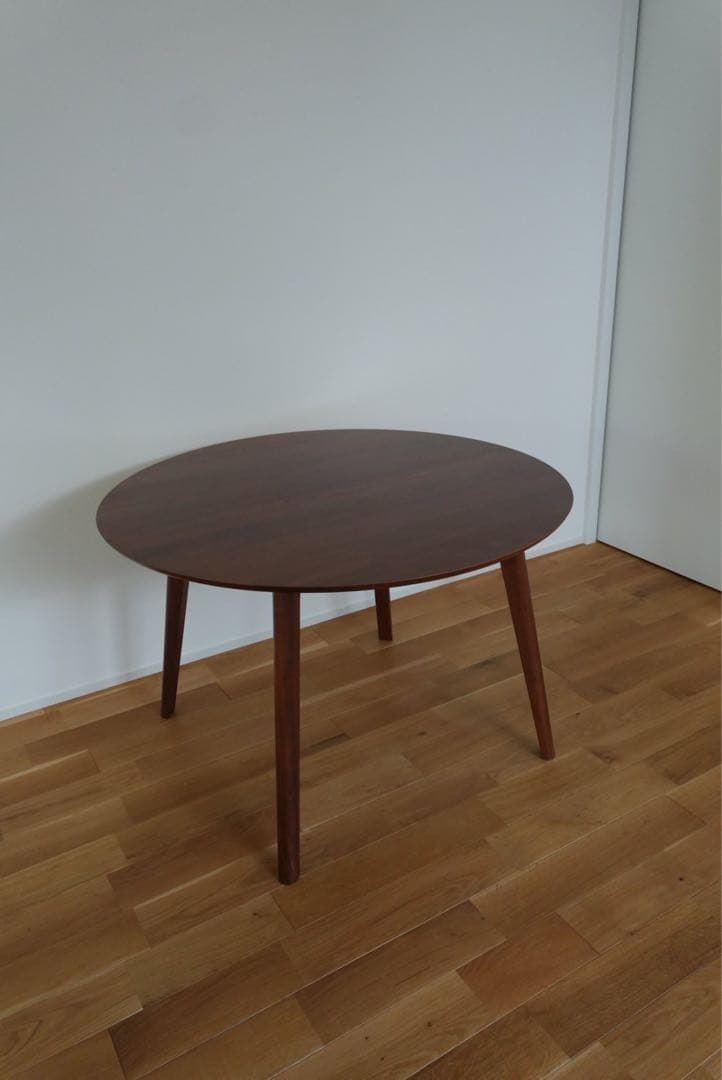 パモウナ　ダイニングテーブル　pamouna 天然木 無垢 ウォールナット