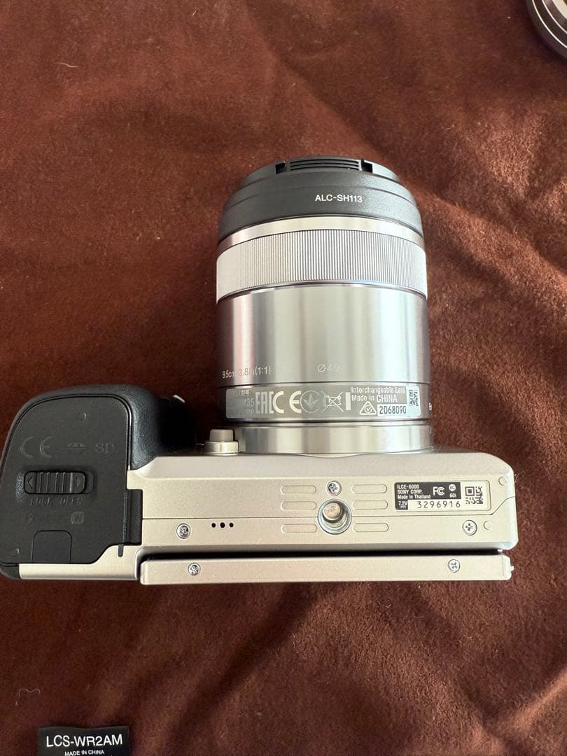 SONY α6000、マクロレンズSEL30M35、ズームレンズSELP1650 - メルカリ