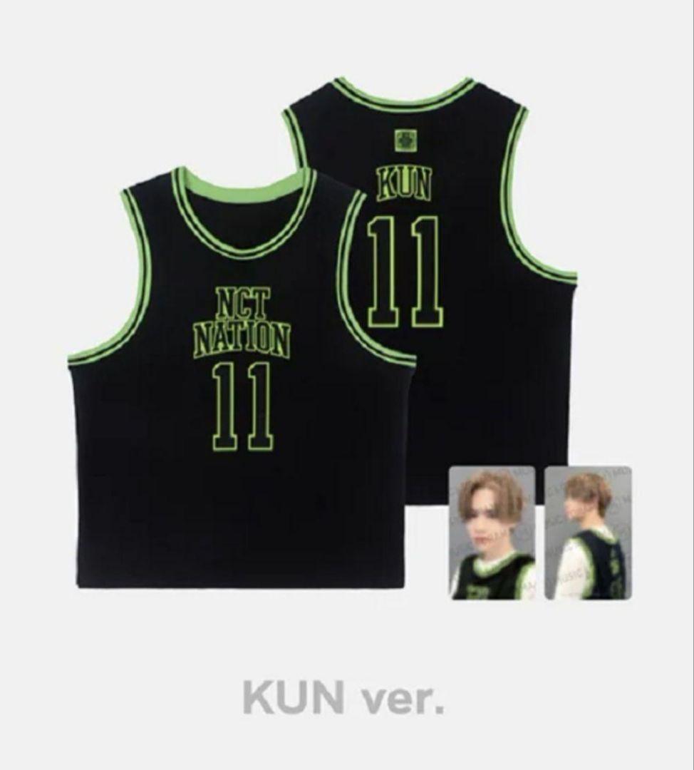 クン★WayV NCT NATION ソウルコン　公式　ユニフォーム　両面トレカ