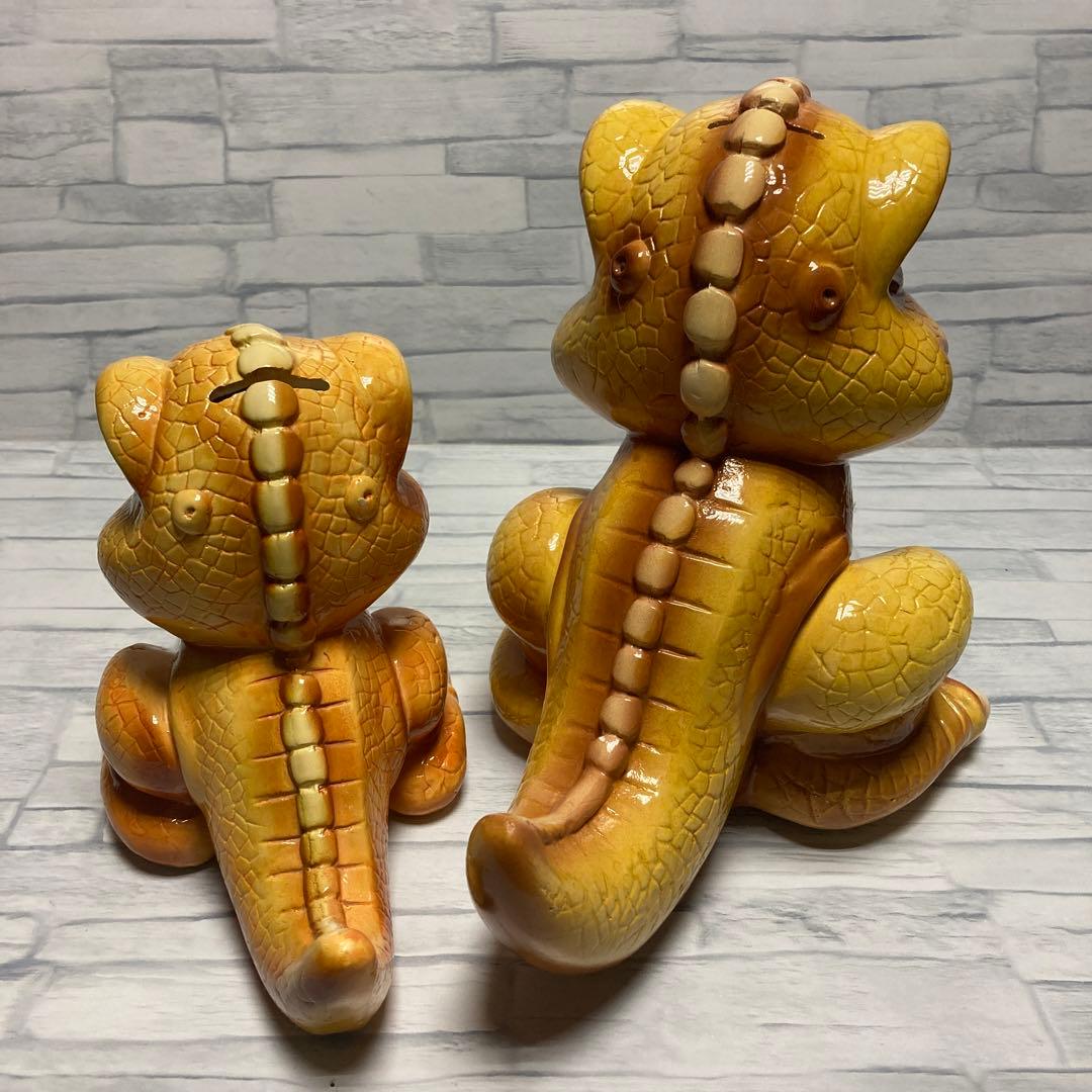 GON 恐竜 懸賞当選 非売品 陶器 貯金箱 当時物 激レア