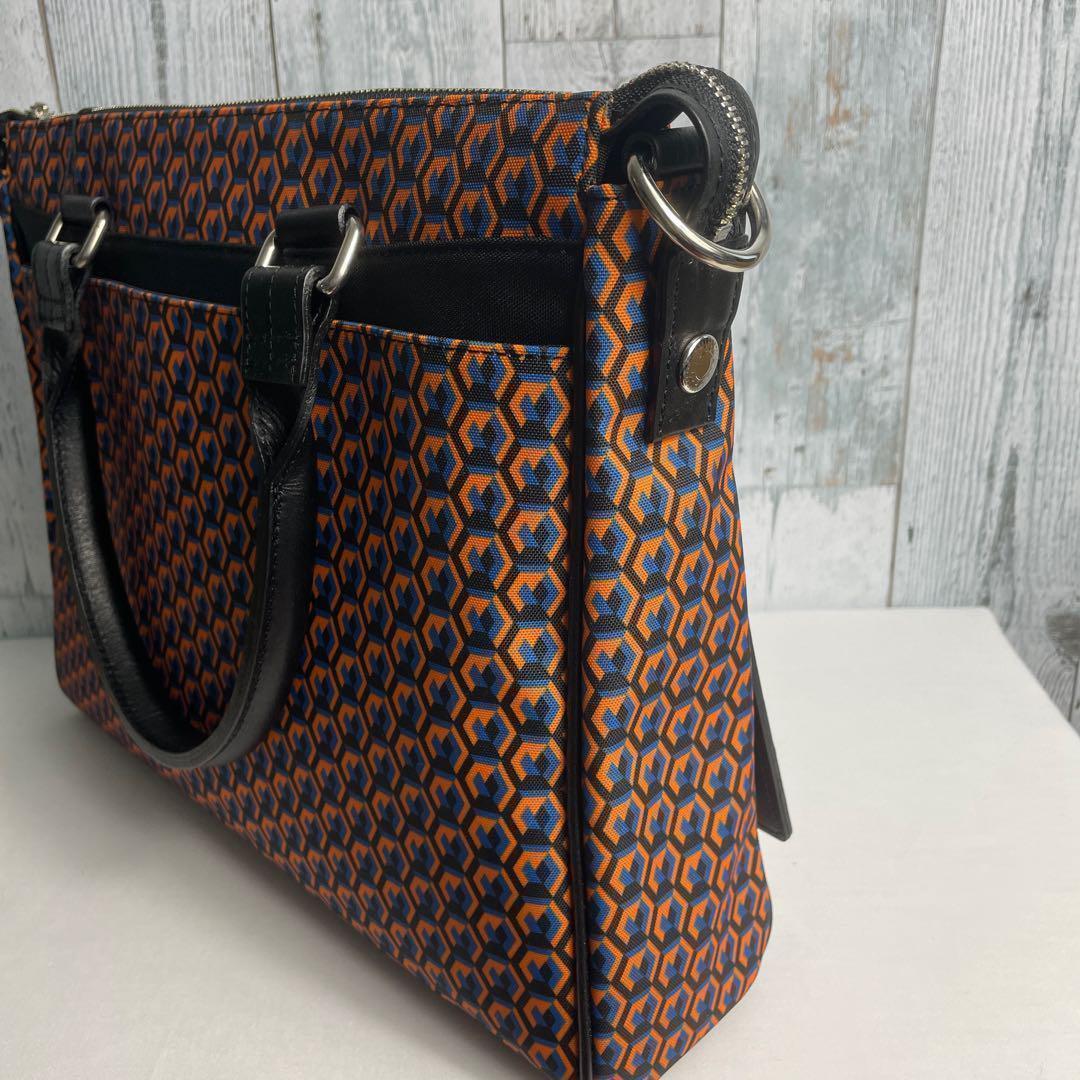 【新品】サマンサキングズSamantha KINGZ トート　幾何学柄