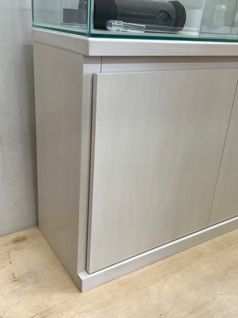 ラスト1セット 900×300×300オールガラスオーバーフロー水槽 セット