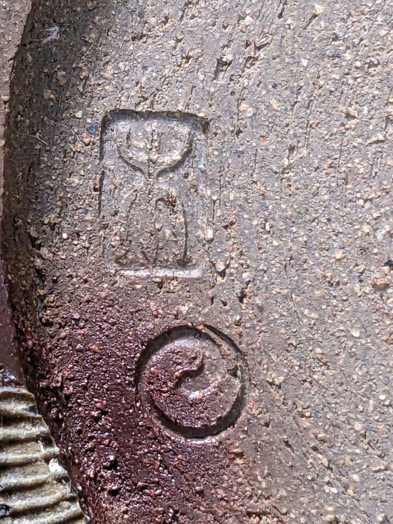 ♦中国陶磁 海鼠釉？辰砂 神獣飾り双耳 尊形花瓶 壺 瓶 古玩 古美術 骨董品