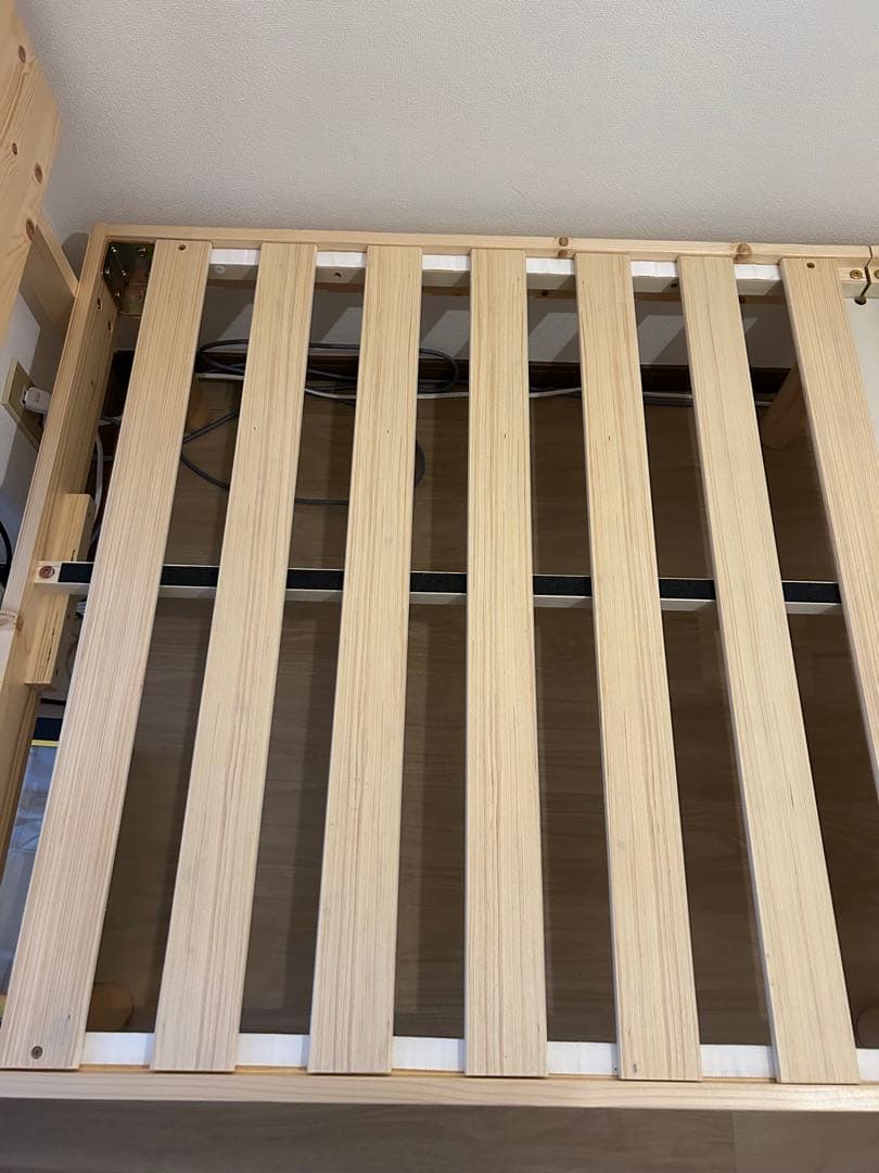 【美品】タンスのゲン シングルベッドフレーム