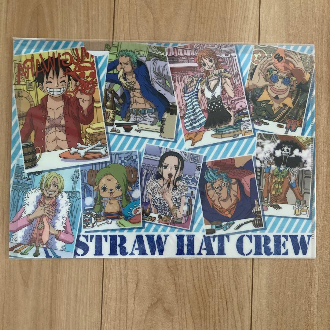 ワンピース ONE PIECE 麦わらストア 限定 3周年 クリアファイル - メルカリ