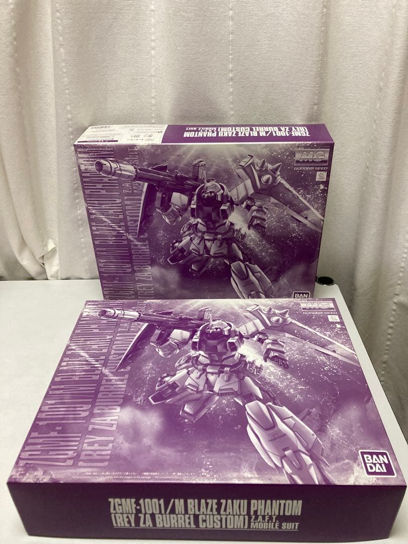 ＭＧ 1/100 ブレイズザクファントム／レイ・ザ・バレル専用機×２ MG 1/100 ブレイズザクファントム（レイ・ザ・バレル専用機）│株式