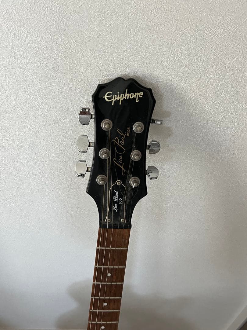 お*ん様 エピフォン　Epiphone　レスポールタイプ　エレキギター　ケース付