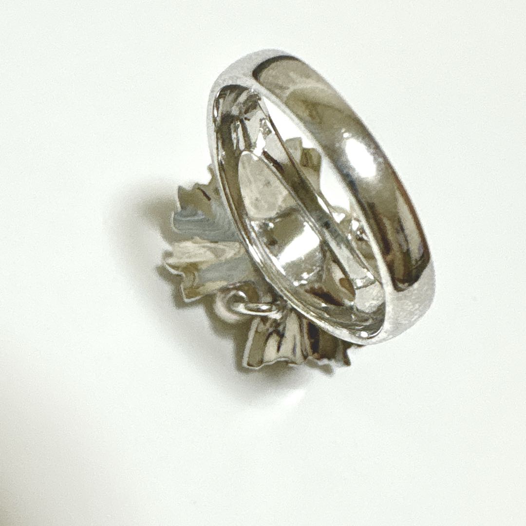 希少✨TASAKI タサキ あこや 本真珠 ベビーパール リング 11号 SV