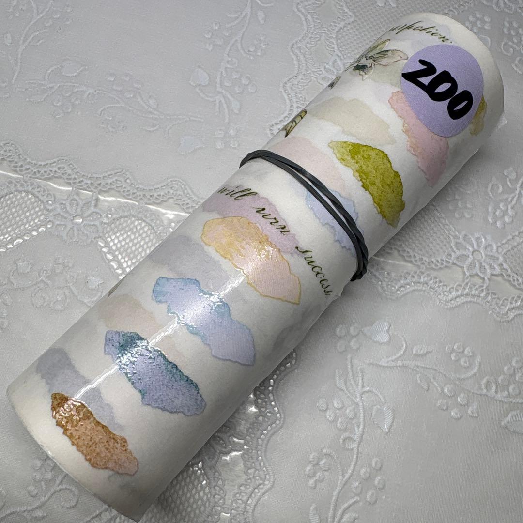 200】 海外 マステ 中古巻 PET マスキング テープ - メルカリ