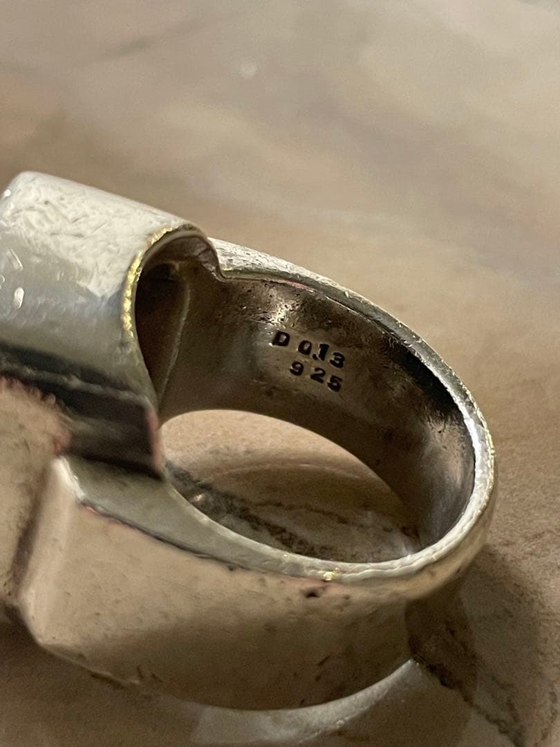 Justin Davis エミネムリング クロス オニキス 19号前後 正規品