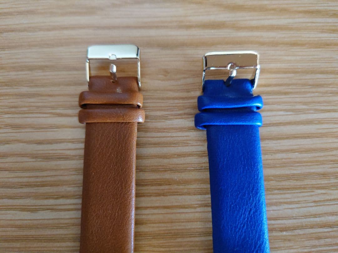 星のカービィ ウォッチ 腕時計 2本 ブラウン（電池交換済）ネイビー（電池切れ）