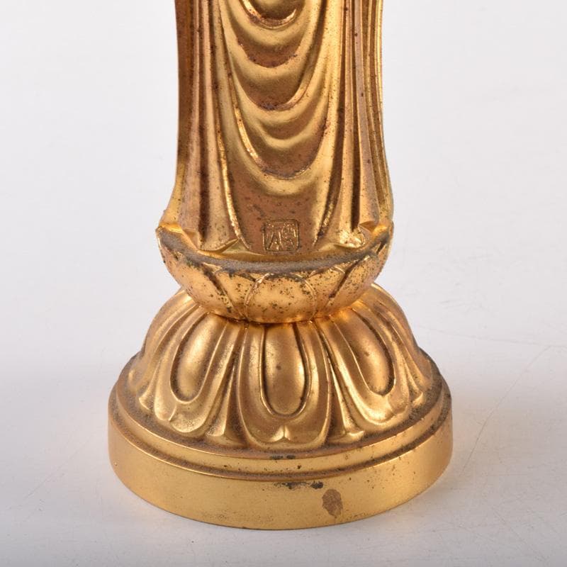 Bd-akioto　観音菩薩像　懐中仏　２体　観音開逗子付　V　7982