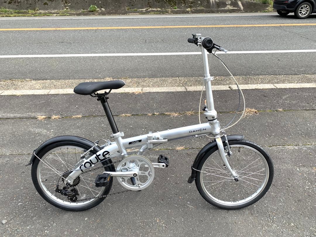 【即乘】送料無料 DAHON 折り畳み自転車 route7速ミニベロ 小径車20