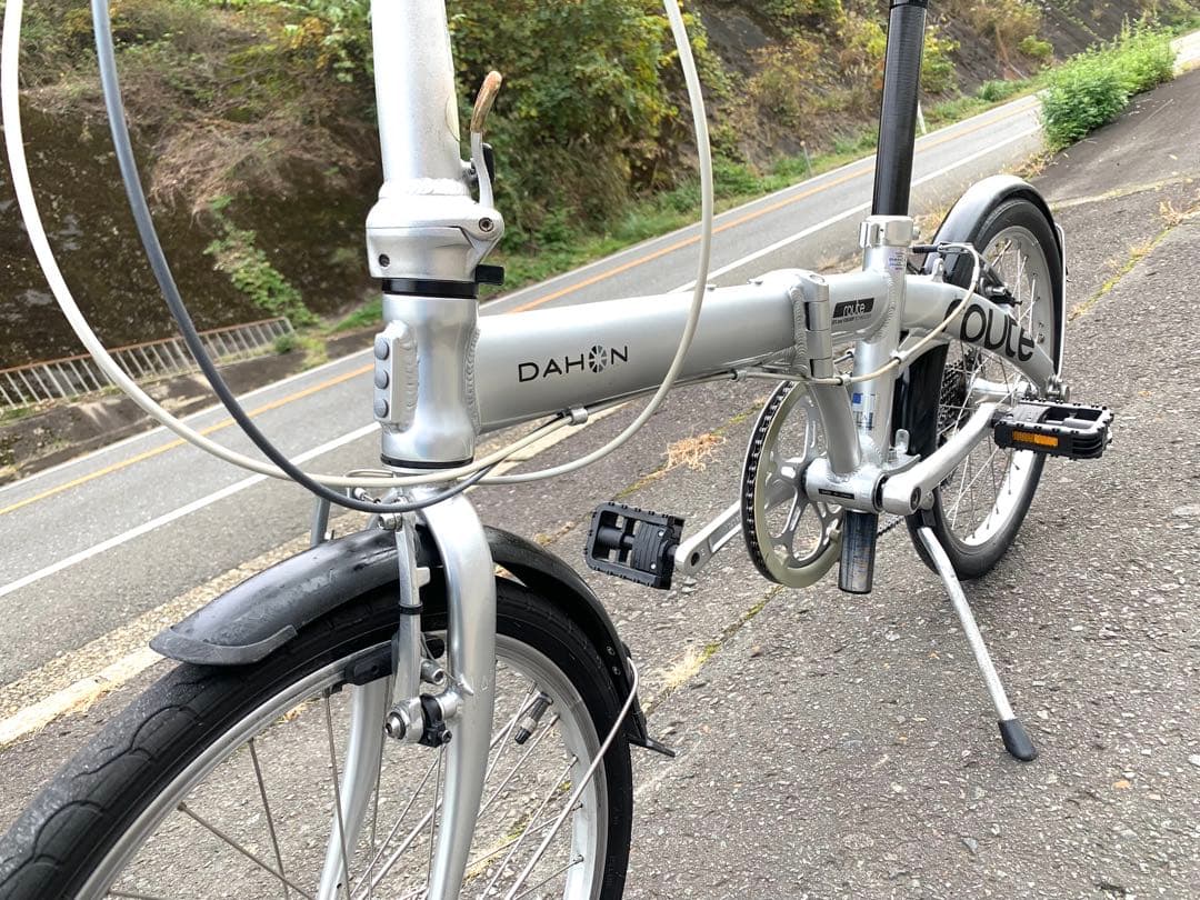 【即乘】送料無料 DAHON 折り畳み自転車 route7速ミニベロ 小径車20