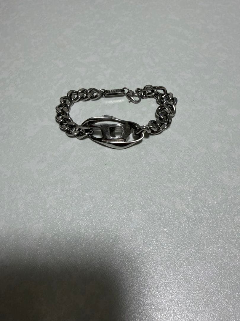 DIESEL チェーンブレスレット ステンレス